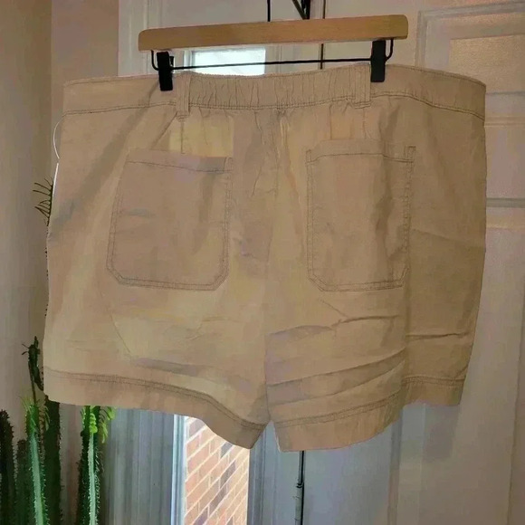 NWT Old Navy OG Chino Cotton‎ Stretchy Cream Shorts, Size 3XL - Picture 5 of 8